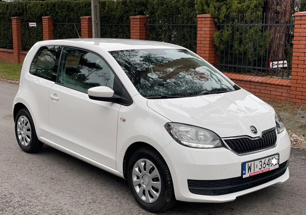 Skoda Citigo cena 20900 przebieg: 256300, rok produkcji 2019 z Józefów małe 172